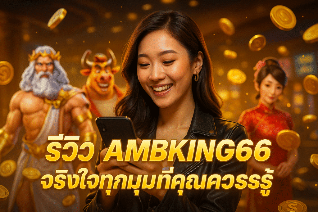 รีวิว AMBKING66 จริงใจทุกมุมที่คุณควรรู้
