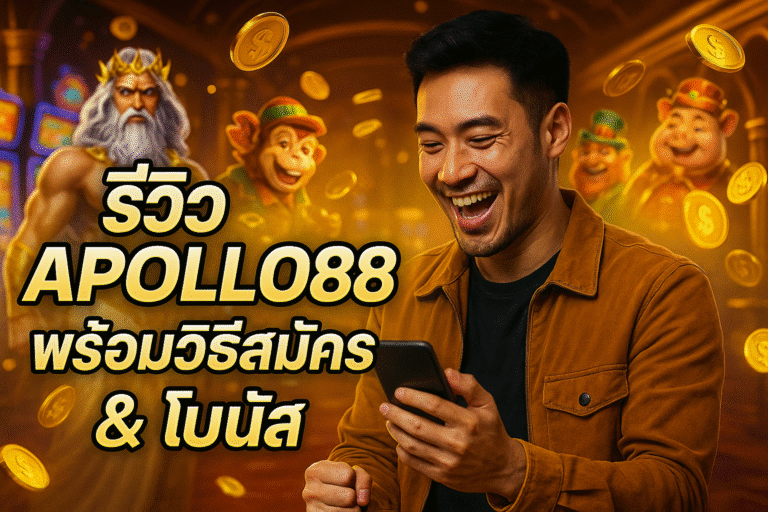 รีวิว APOLLO88 พร้อมวิธีสมัคร & โบนัส