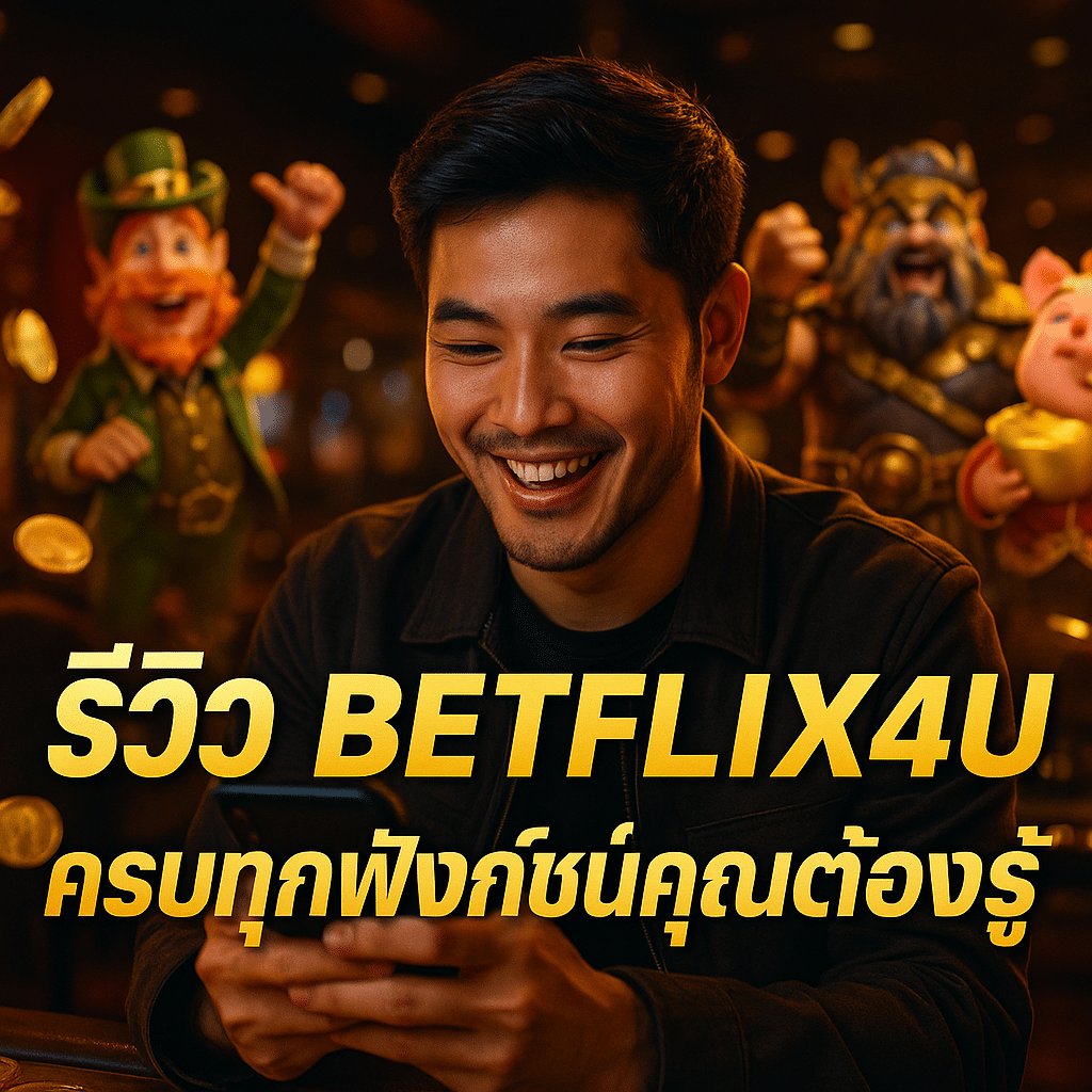 รีวิว BETFLIX4U ครบทุกฟังก์ชันที่คุณต้องรู้