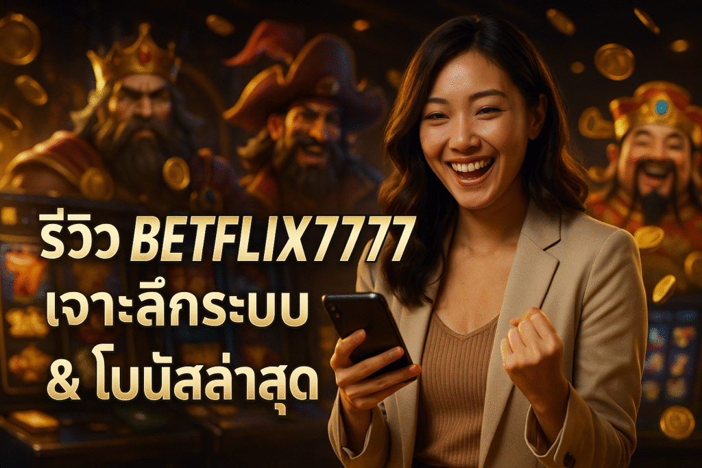 รีวิว BETFLIX7777 เจาะลึกระบบ & โบนัสล่าสุด