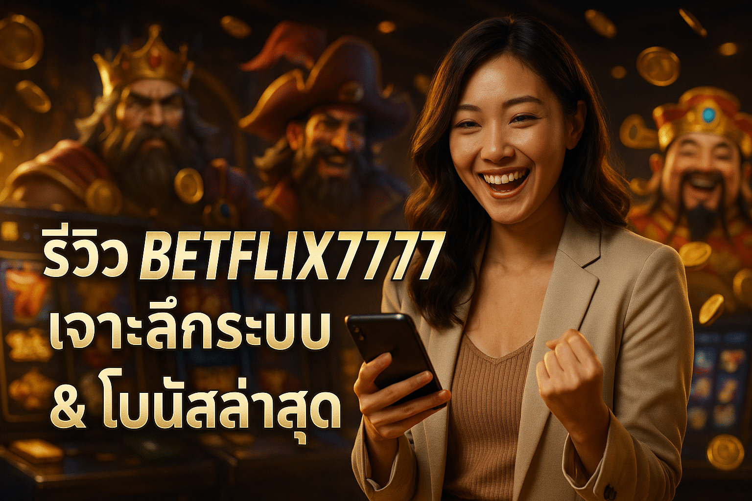 รีวิว BETFLIX7777 เจาะลึกระบบ & โบนัสล่าสุด