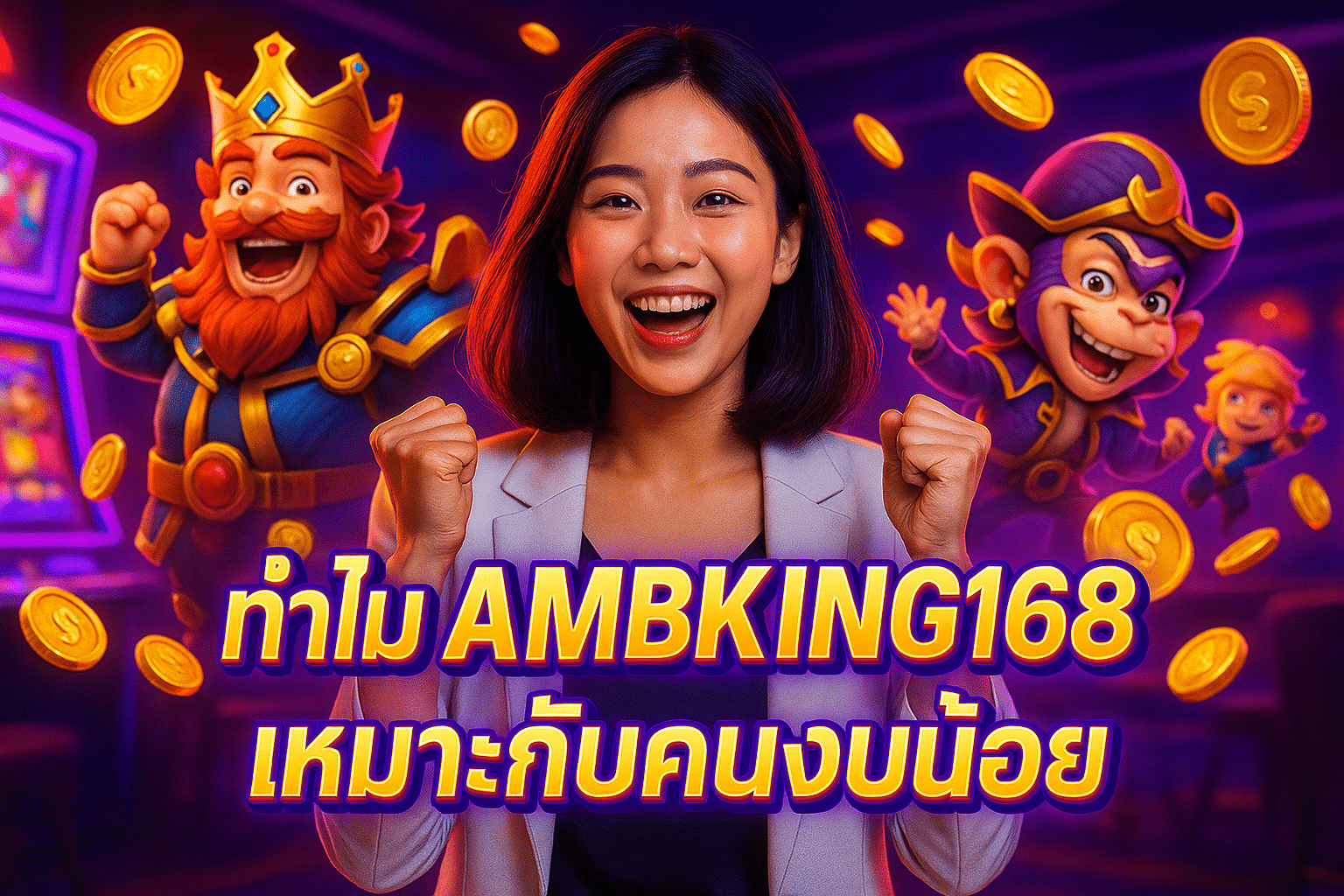ทำไม AMBKING168 เหมาะกับคนงบน้อย